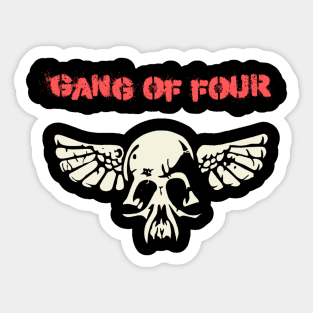 gang of four Sticker